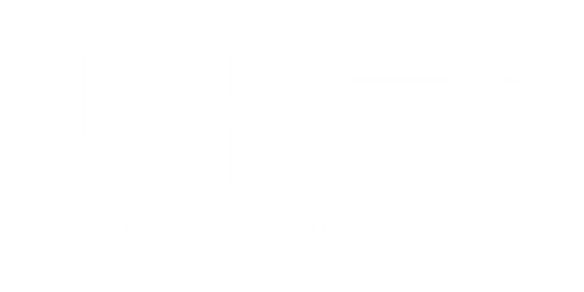 White text on a white background.