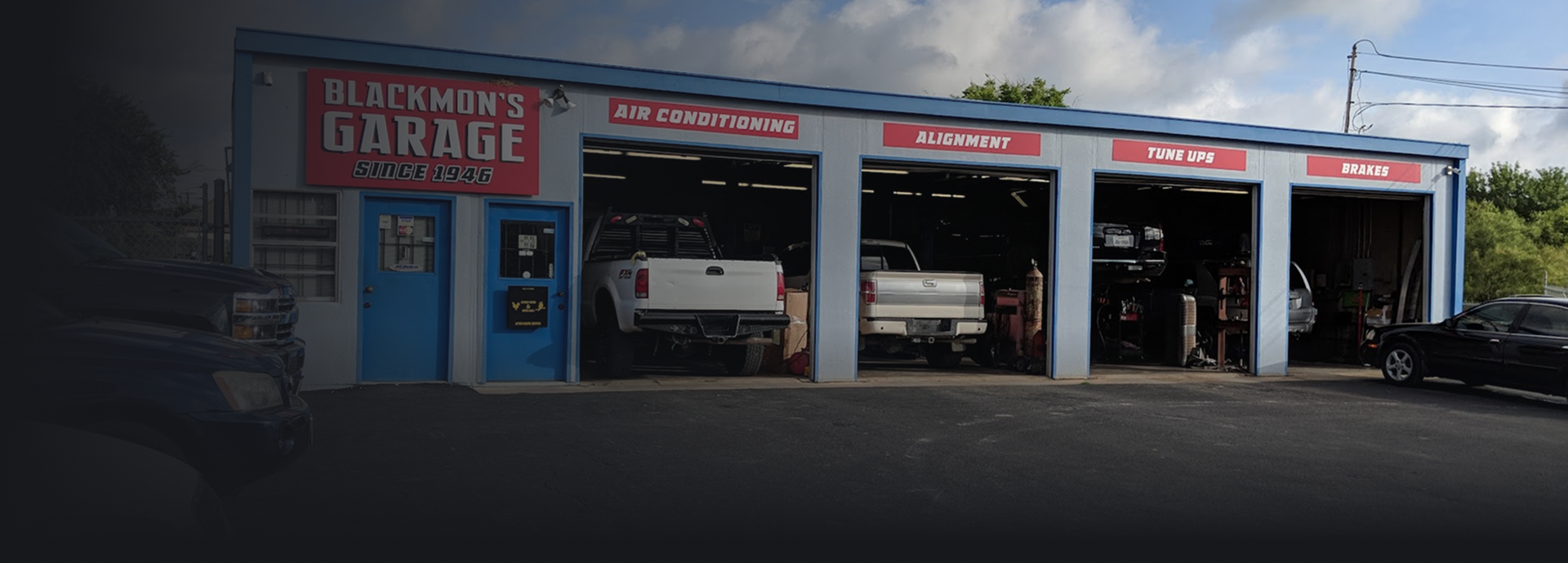Shop Exterior | Blackmon's Garage