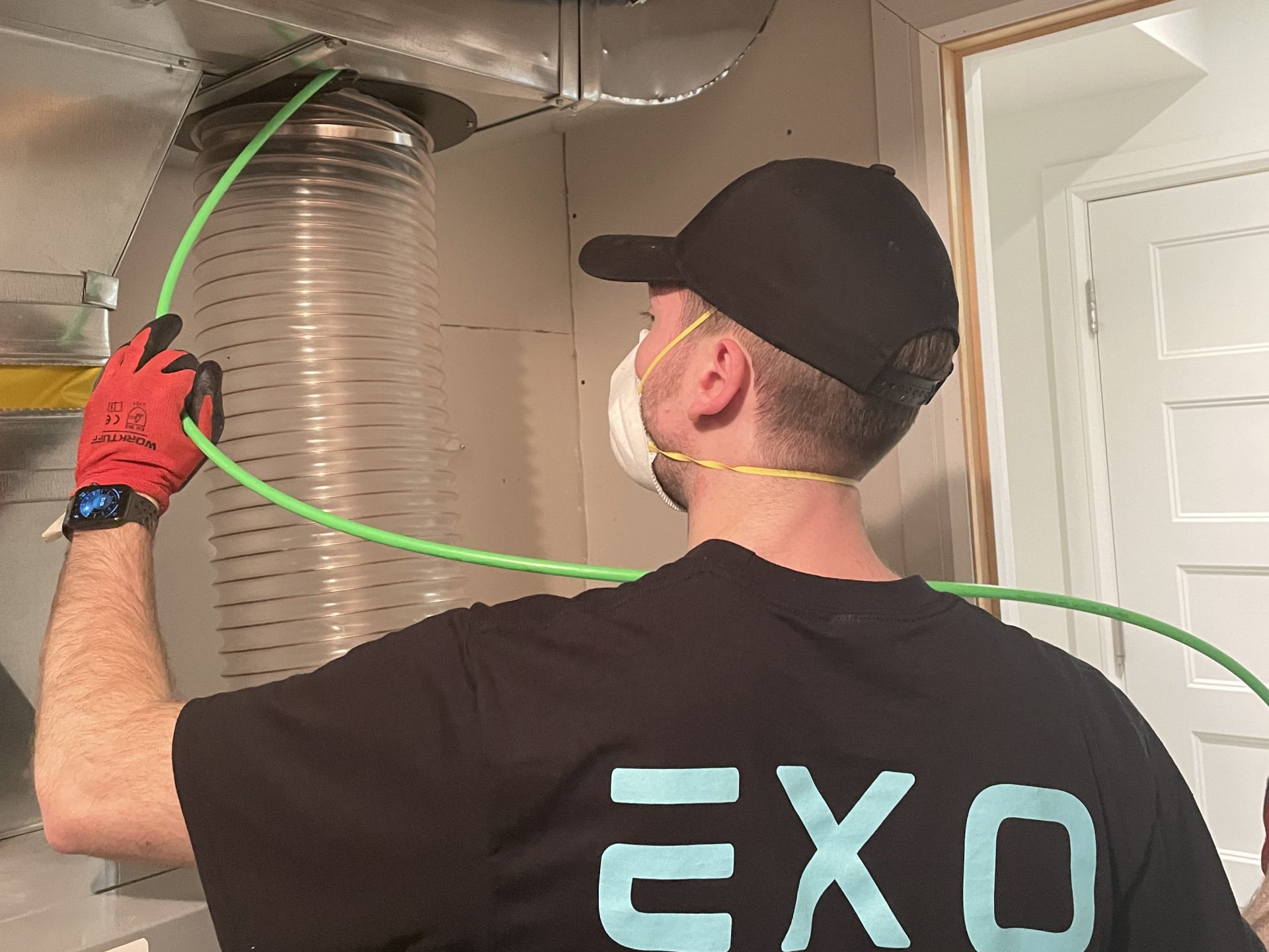 Nettoyage conduit central