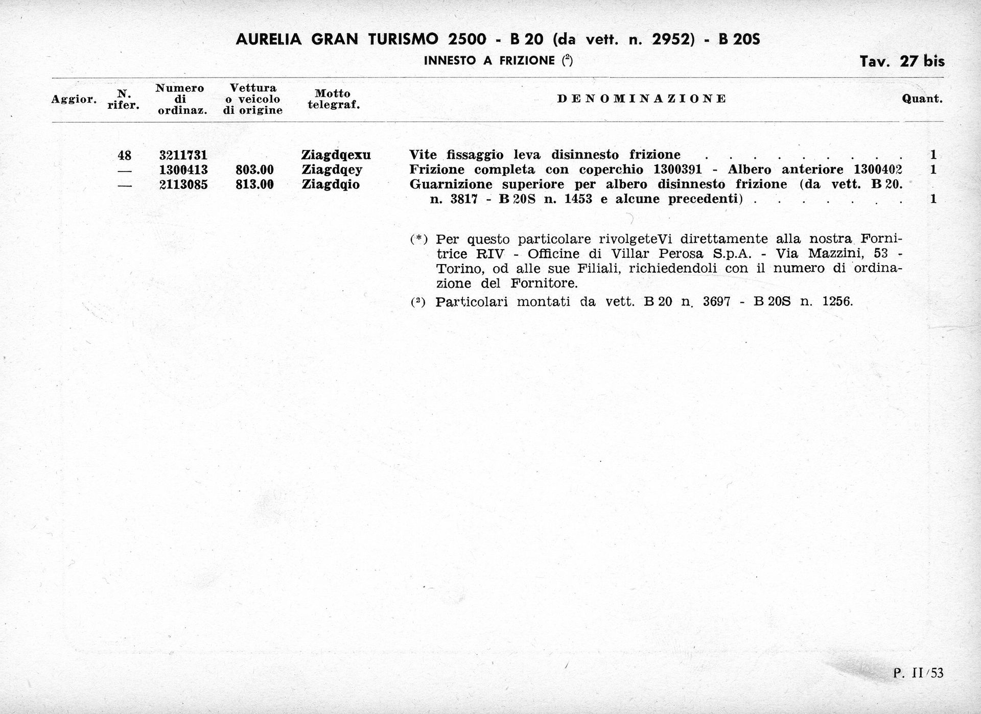 Document with text: April 4, Turin 1960 - 8:30 (da ore 1912 - 9:28).