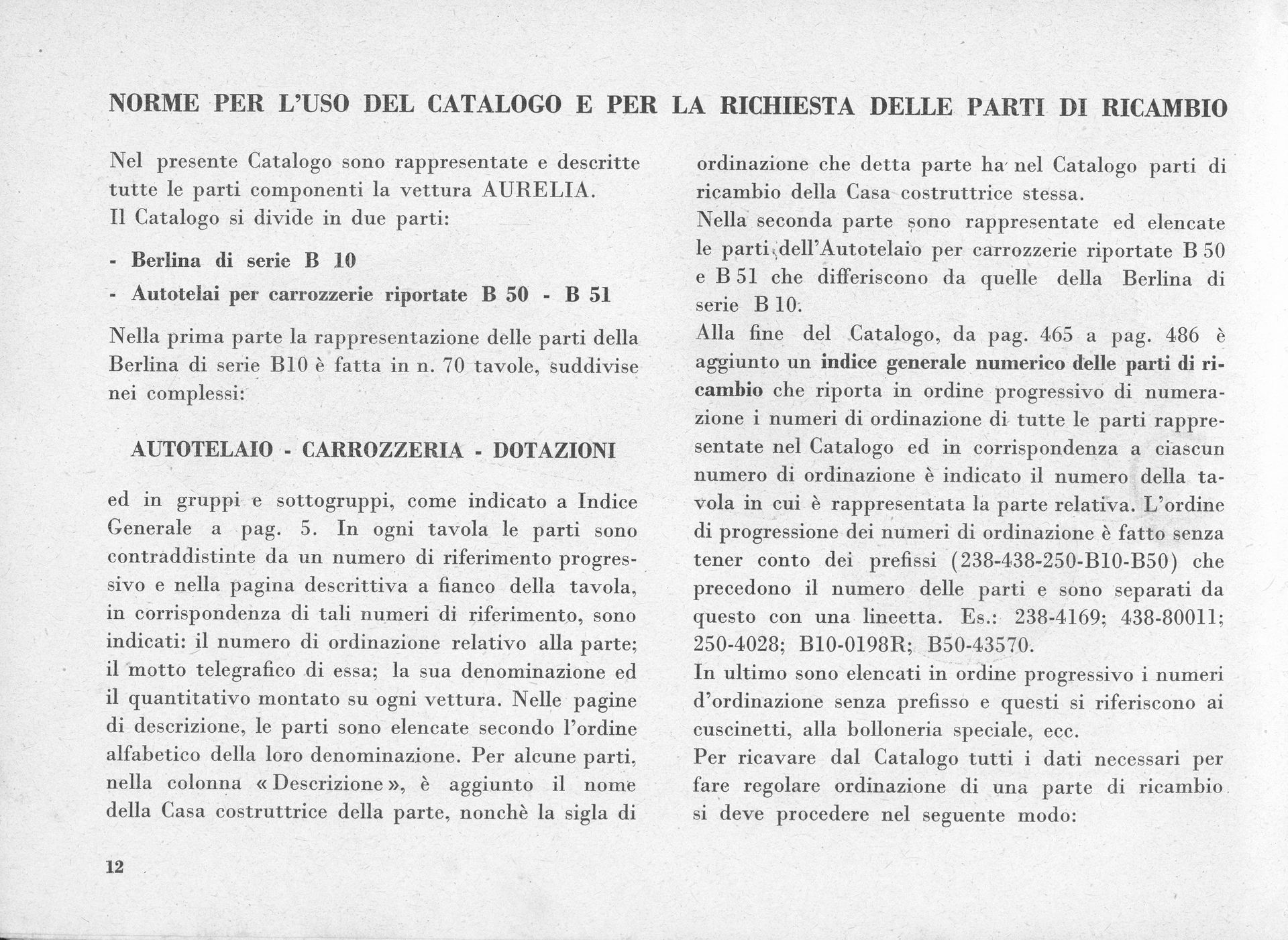 Document page with Italian text. Title 