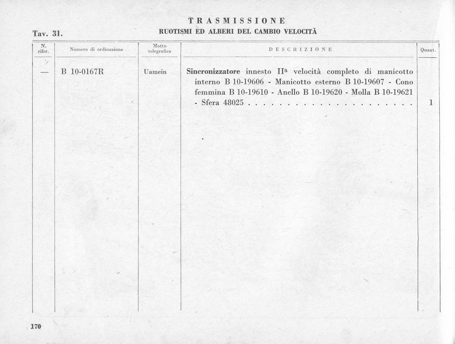 A document with table columns detailing missions; includes text and numbers.