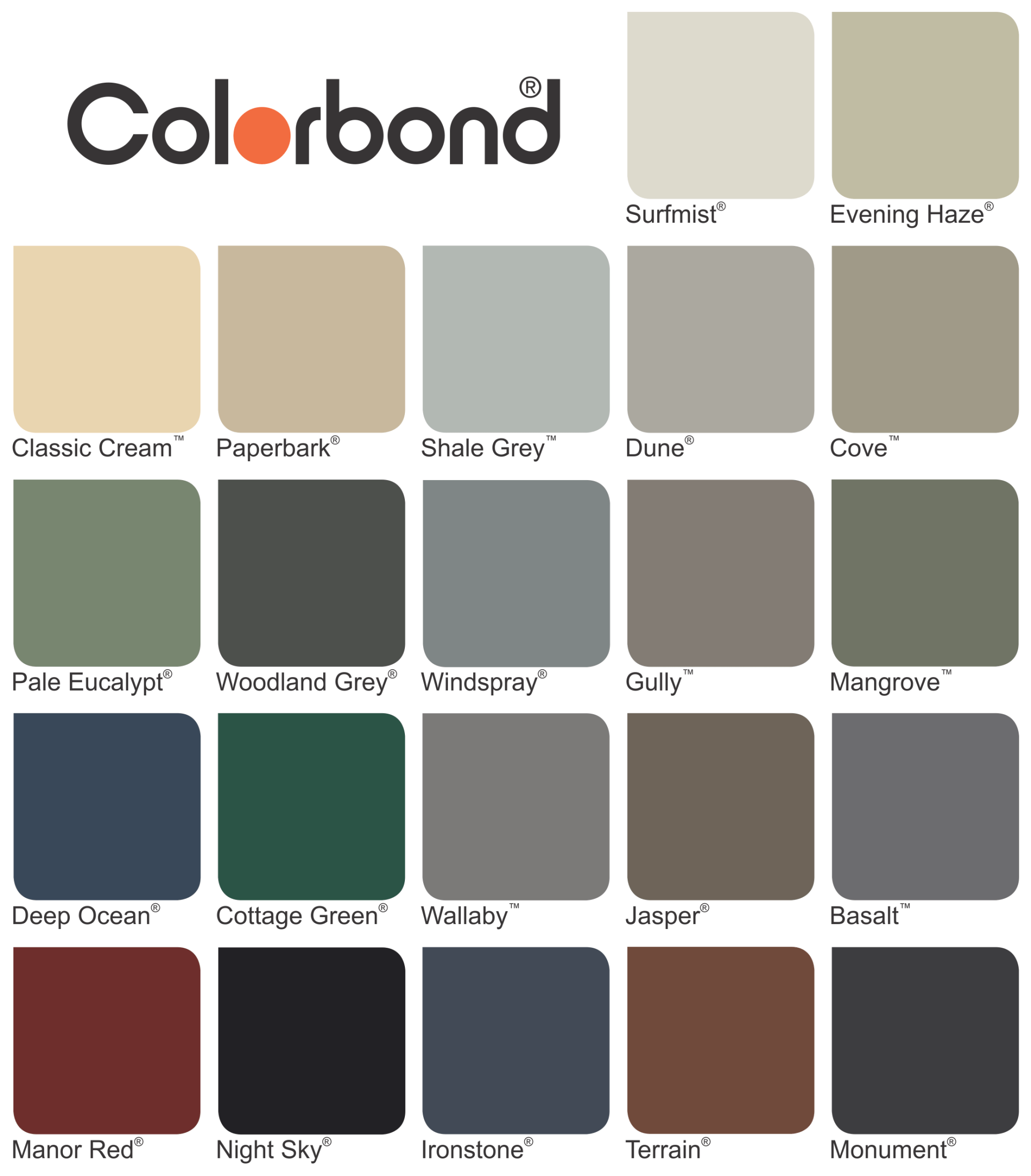 colors