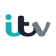 ITV logo in teal, navy, and gray on a white background