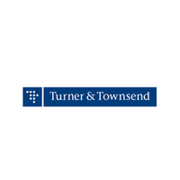 Turner & Townsend blue logo on a white background