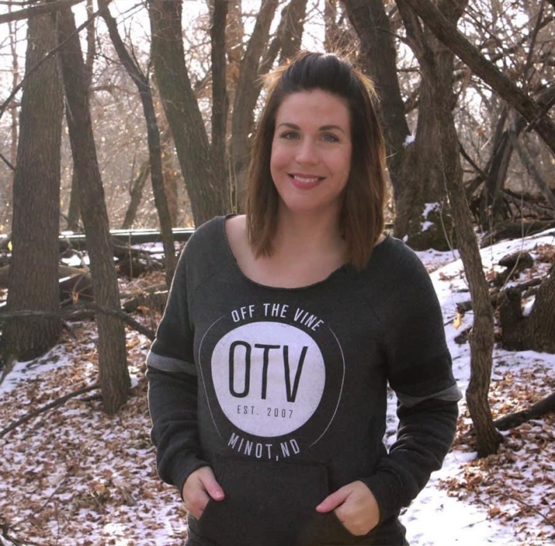 Front view of pullover with pockets