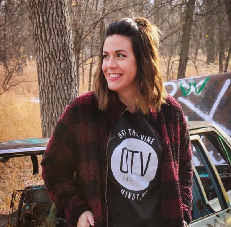 Pullover shirt with long sleeves on top