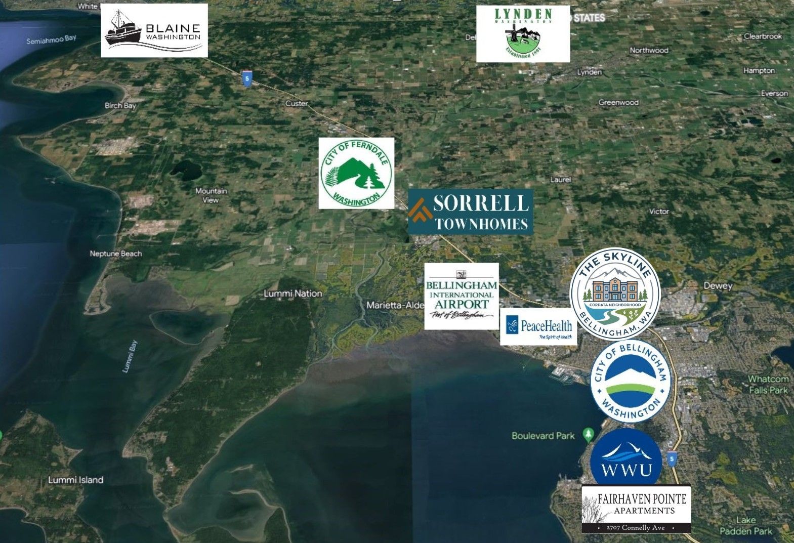 Bellingham map