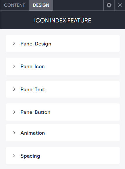 The DESIGN tab options of the Click to Call widget showing further button style options.