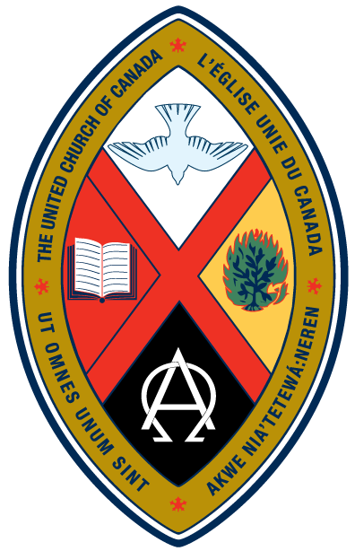 United Church of Canada logo.