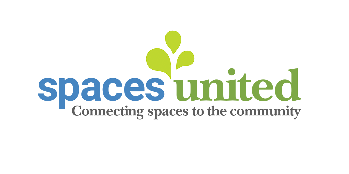 Text logo: spaces united