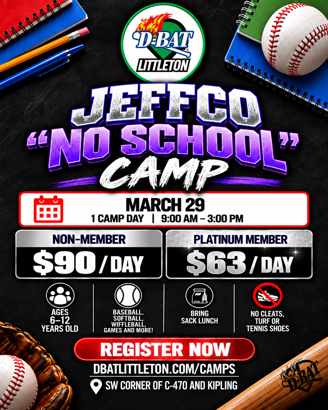 Camp or clinic flyer