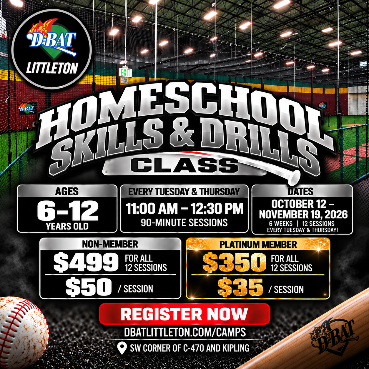 Camp or clinic flyer