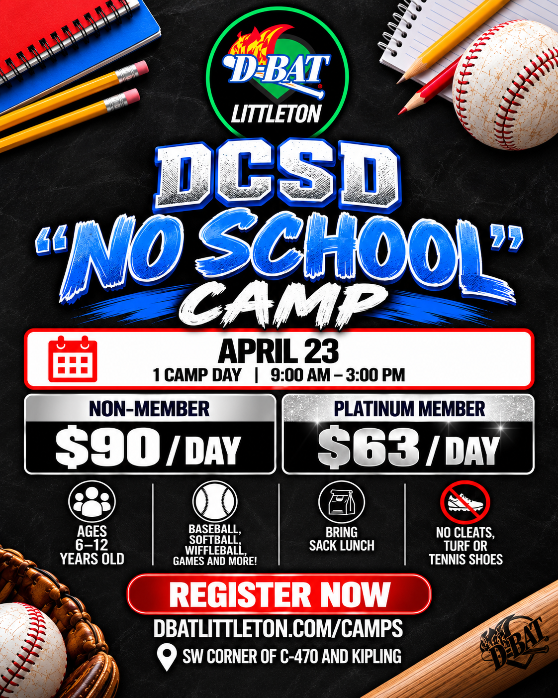 Camp or clinic flyer