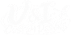 Faint white script reading “Grayson’s Sweets” on a white background with a black band along the bottom