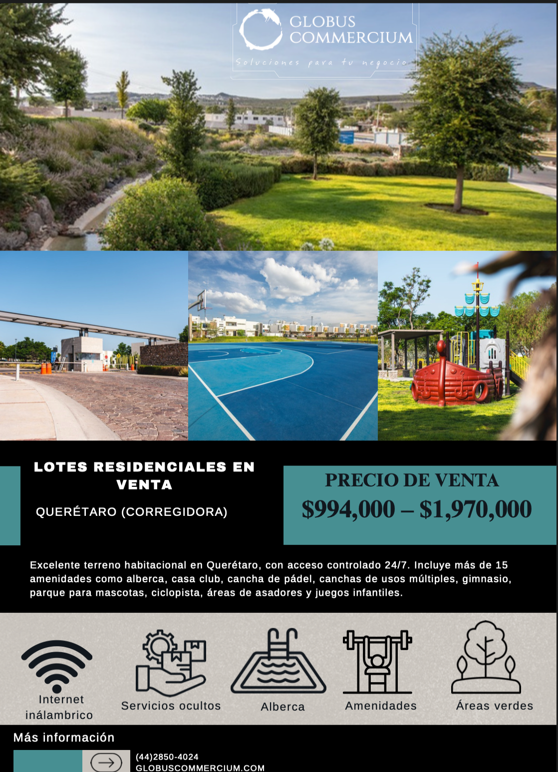 LOTES RESIDENCIALES CORREGIDORA QUERETARO