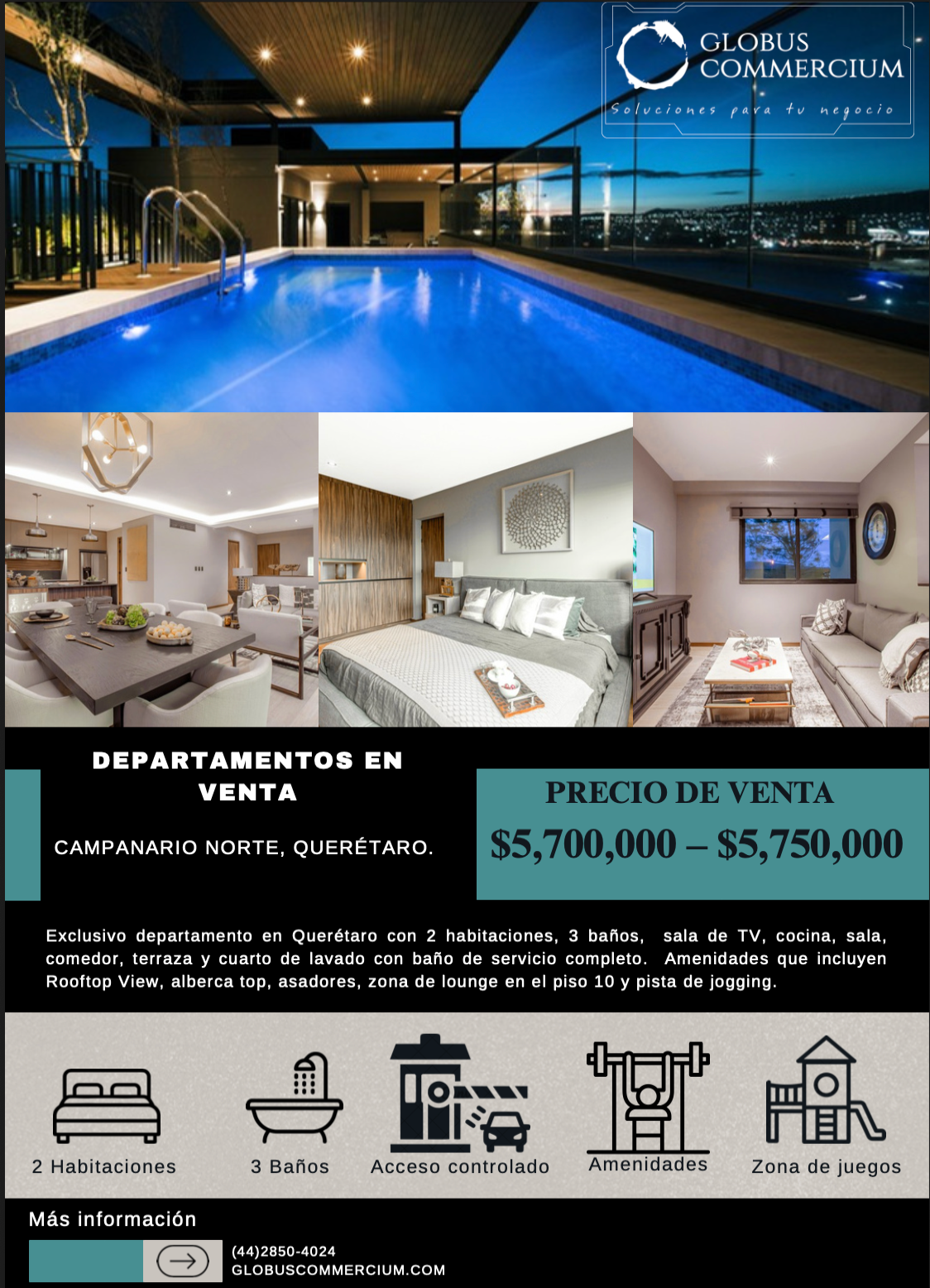 DEPARTAMENTO CEIBA QUERETARO