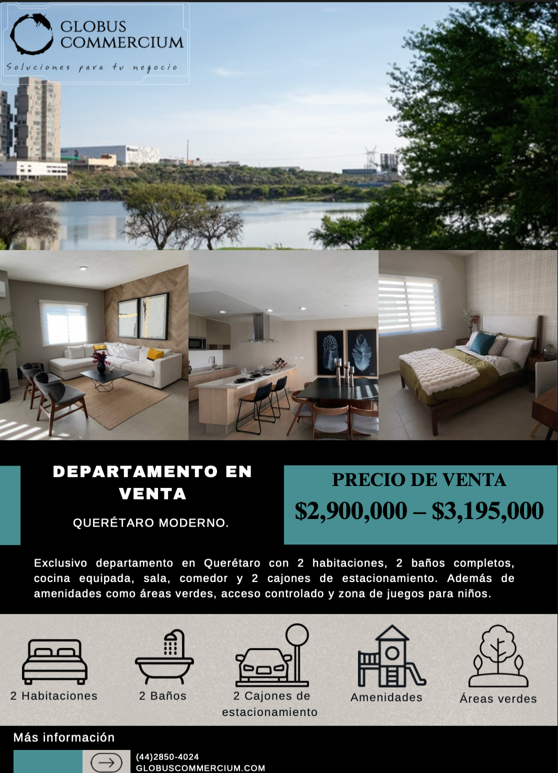 DEPARTAMENTO EN QUERETARO MODERNO