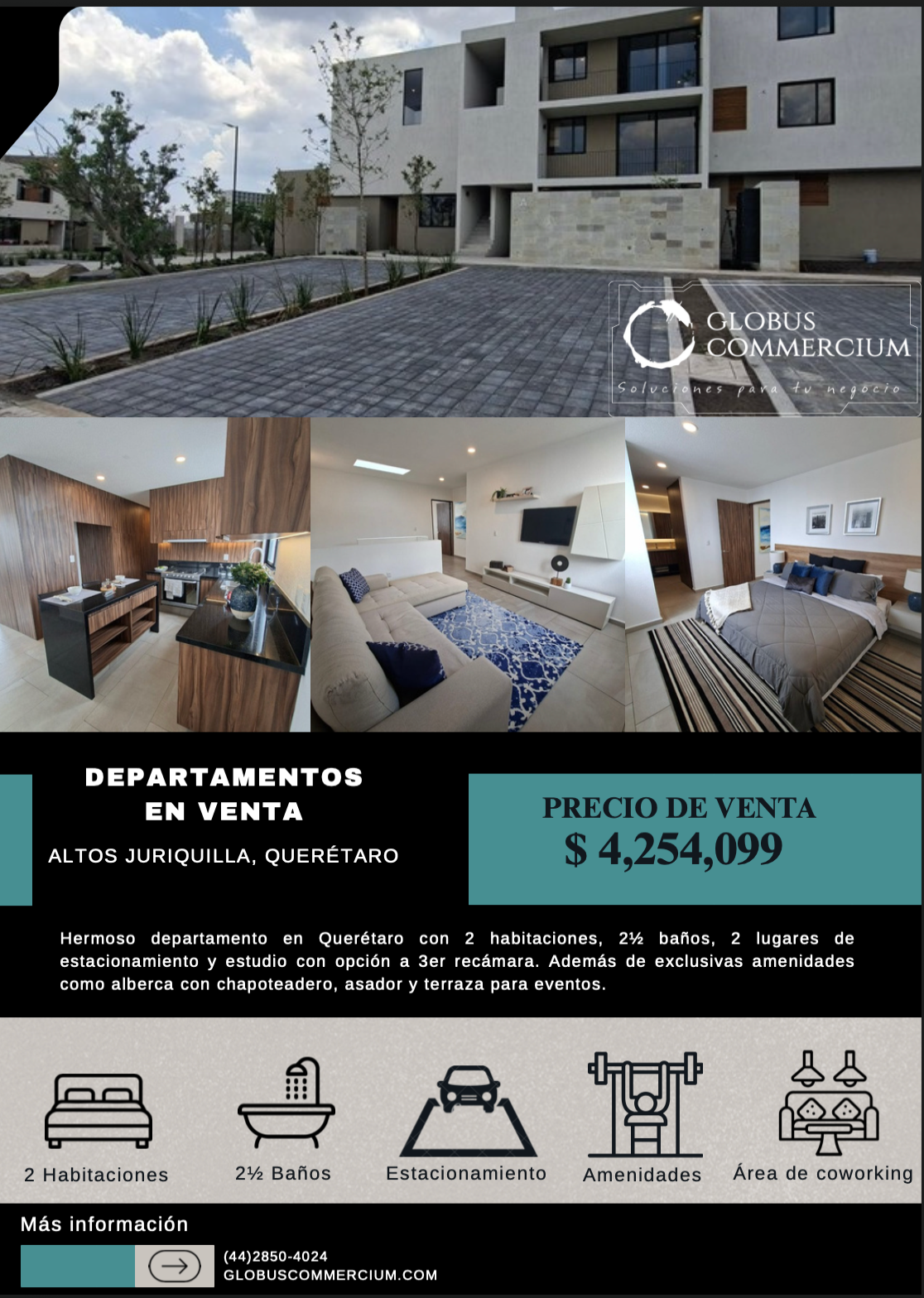 DEPARTAMENTO ALTOS JURIQUILLA QUERETARO
