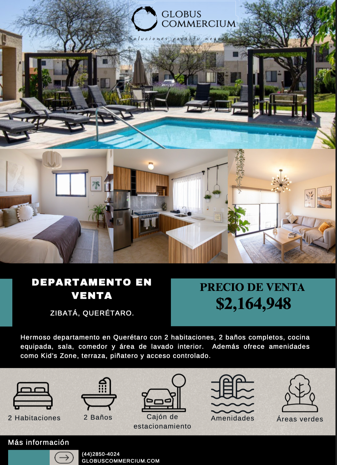 DEPARTAMENTO ZIBATA QRO