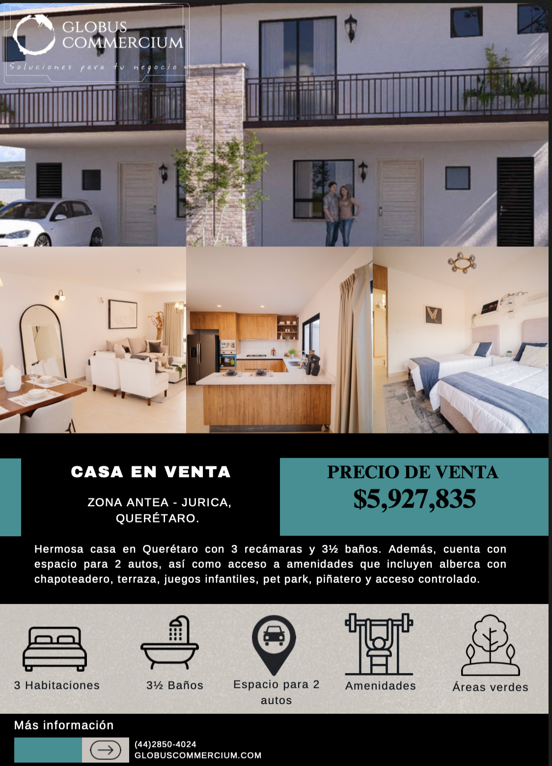 CASA EN VENTA ANTEA QUERETARO