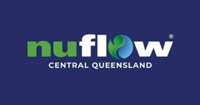 Nuflow Central Queensland Logo - Yeppoon Swans 2026 Gold Sponsor