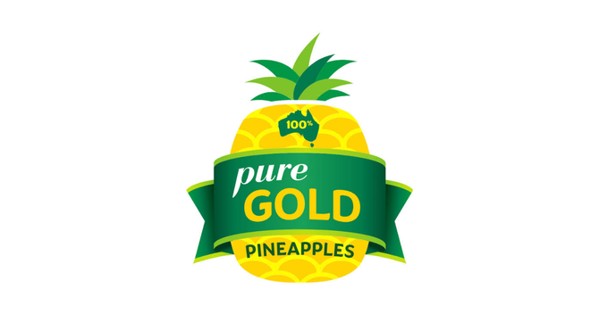 Pure Gold Pineapples Logo - Yeppoon Swans 2026 Gold Sponsor
