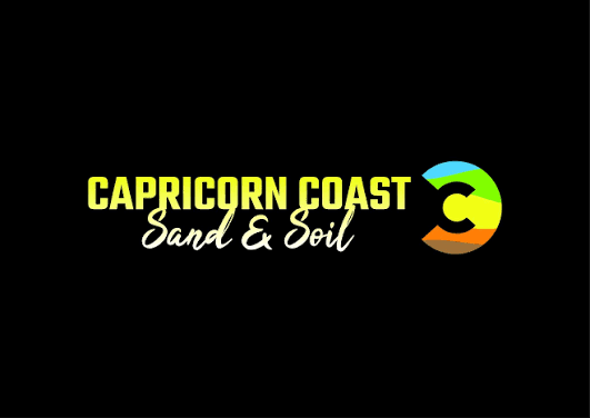 Capricorn Coast Sand & Soil Logo - Yeppoon Swans 2026 Gold Sponsor