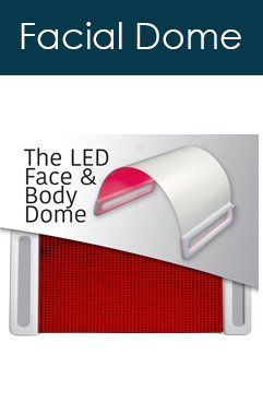 the facial dome is a led face and body dome .