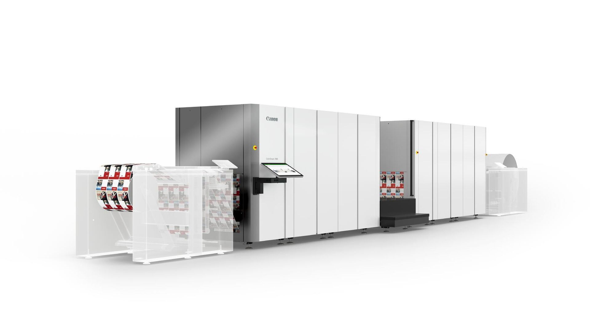 Seria ColorStream 7000 păstrează tot ce e mai bun din tehnologia ColorStream, gândită special pentru furnizorii de servicii de imprimare cu volume lunare medii. Este o presă digitală cu jet de cerneală, rapidă și alimentată cu bobină, care face față cu ușurință tipăririi de documente tranzacționale, cărți sau materiale de corespondență directă. Calitatea se menține ridicată și constantă, fie că folosiți hârtie necretată sau tratată pentru jet de cerneală.
Cu o experiență de peste 15 ani în spate, echipa ColorStream a reușit să creeze un echipament pe care te poți baza. Performanța și fiabilitatea sunt la ele acasă aici exact lucrurile care au făcut ca familia ColorStream să fie atât de apreciată.