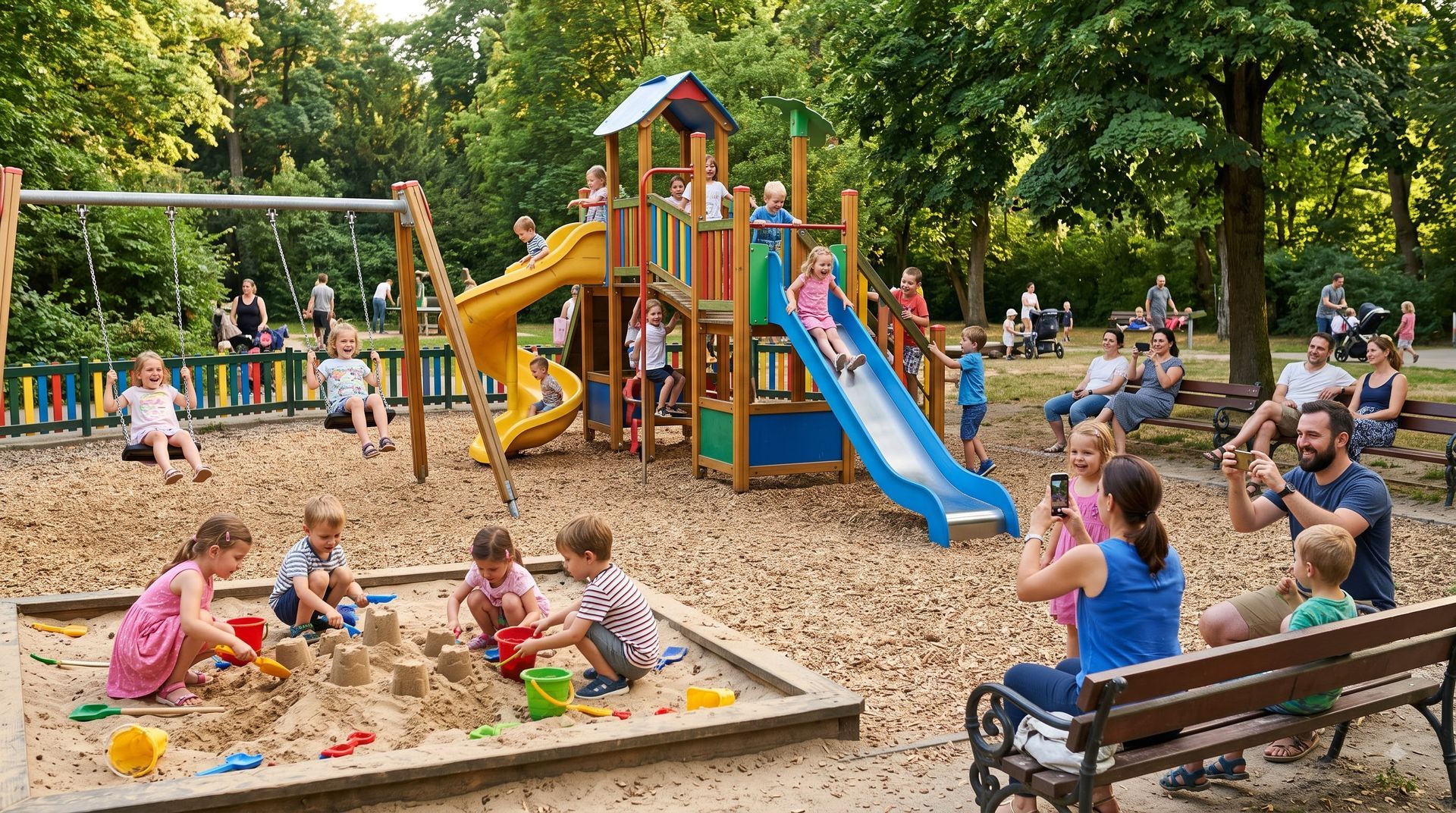 Sfaturi utile pentru părinții din România de oriunde, pentru cum să ași fotografieze copii corect în parc și locurile de joacă.