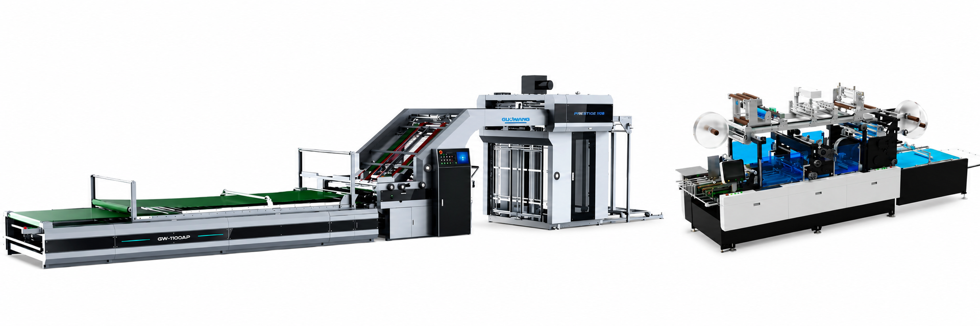 Graffica și-a extins oferta de echipamente prin achiziționarea a două utilaje dedicate producției de ambalaje:
Fengchi GW-1100BP – laminator pentru carton ondulat (flute laminator), destinat laminării și asamblării materialelor utilizate în producția de ambalaje.
Model Y – mașină pentru aplicarea ferestrelor transparente (window patching machine), utilizată la ambalajele din carton care au o zonă decupată acoperită cu folie transparentă.
Investiția arată o direcție clară spre automatizarea și extinderea capacității de producție în industria ambalajelor, în special pentru cutii și ambalaje imprimate cu finisaje și elemente speciale.