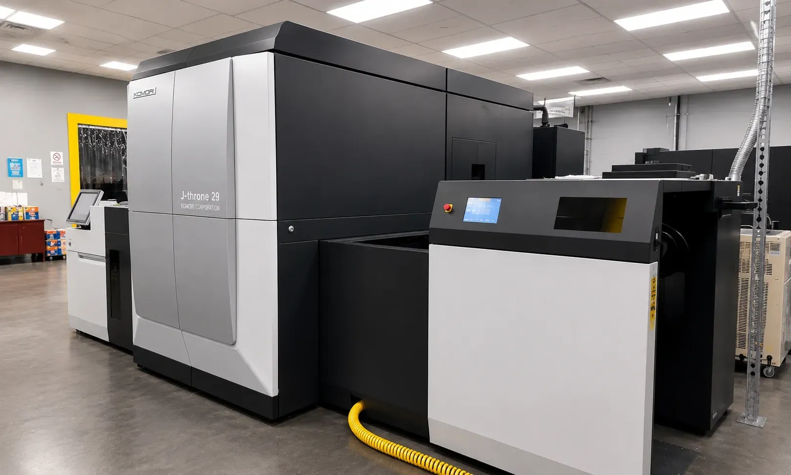 Komori America 1Vision: J-Throne 29 LED-UV
