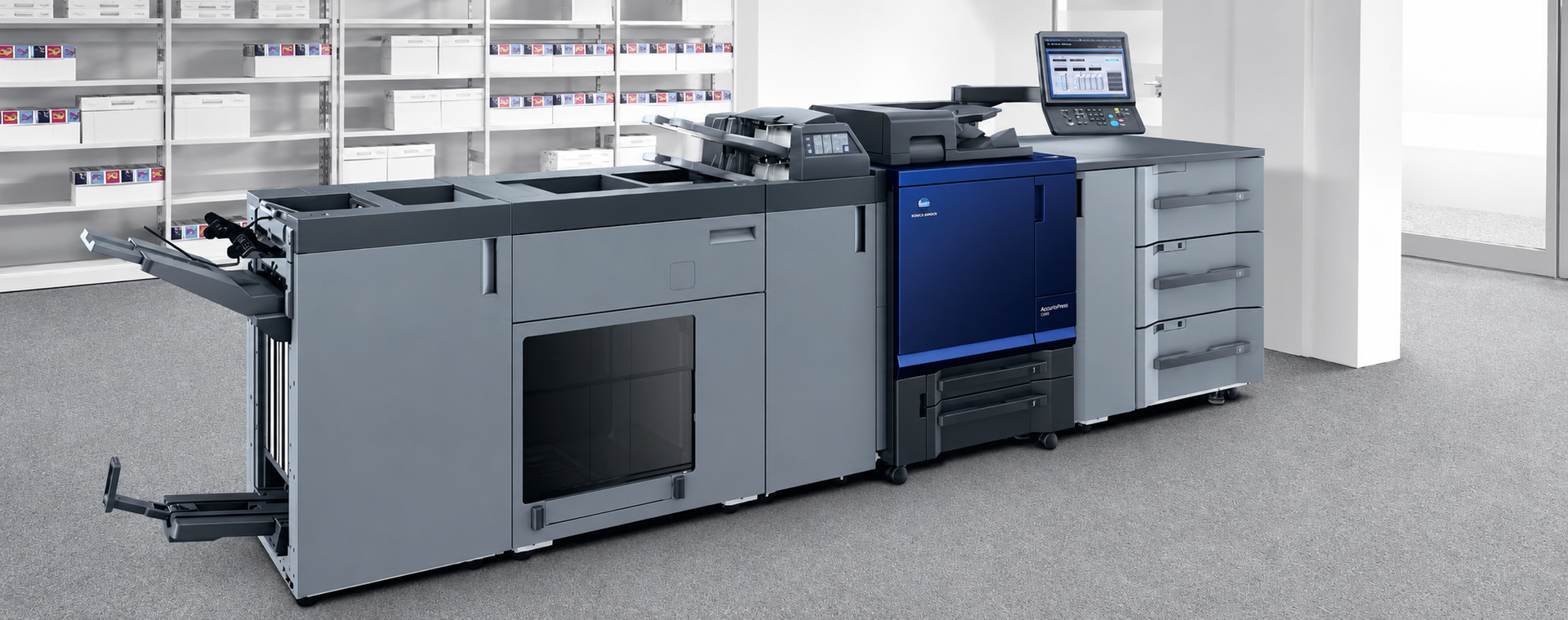 Lansarea preselor de imprimare Konica Minolta AccurioPress C5080