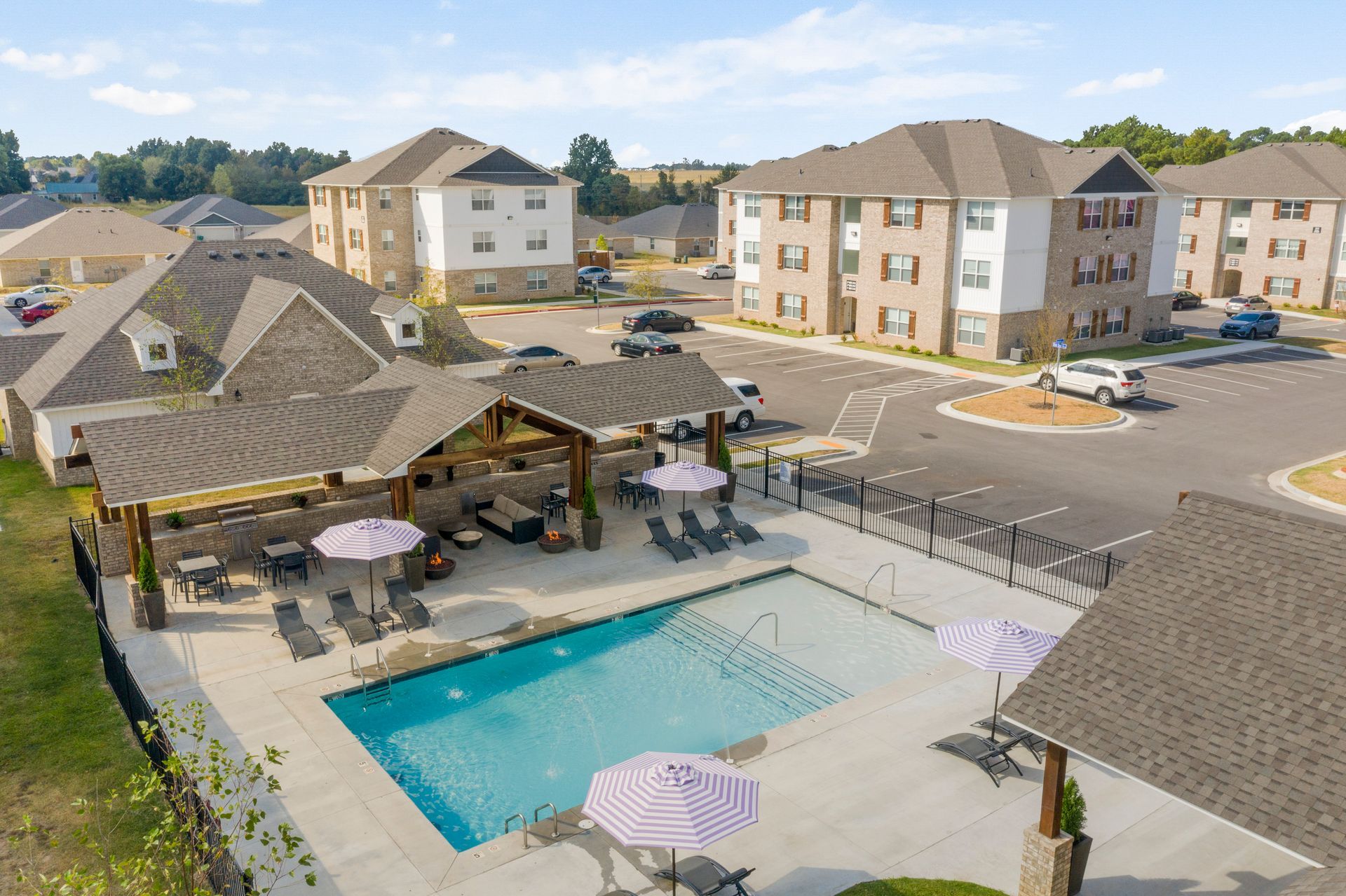birds eye view of pool 1