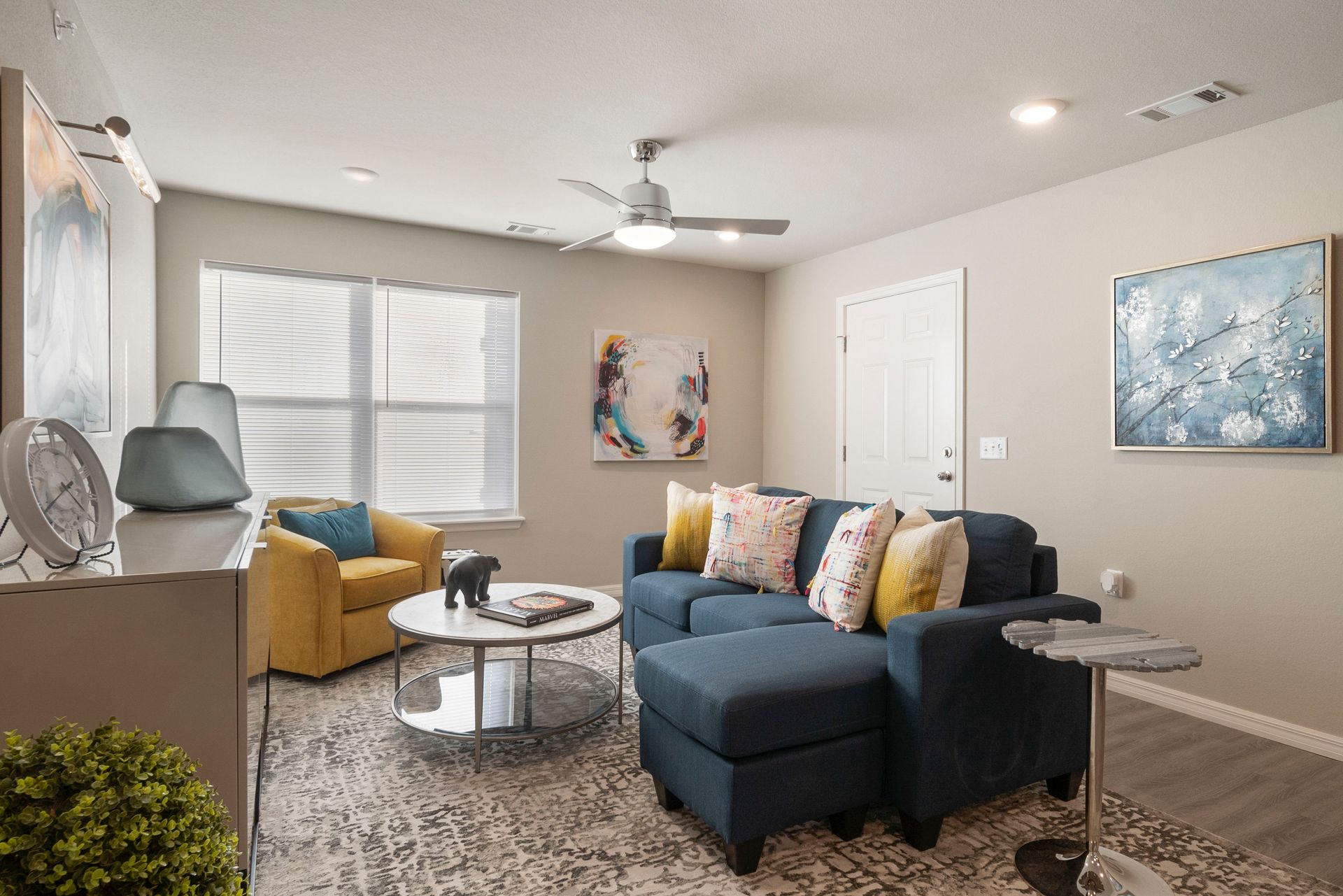 living room furnished 4