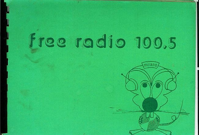 Opuscolo d'epoca Free Radio 100,500 Opuscolo d'epoca Free Radio 100,500