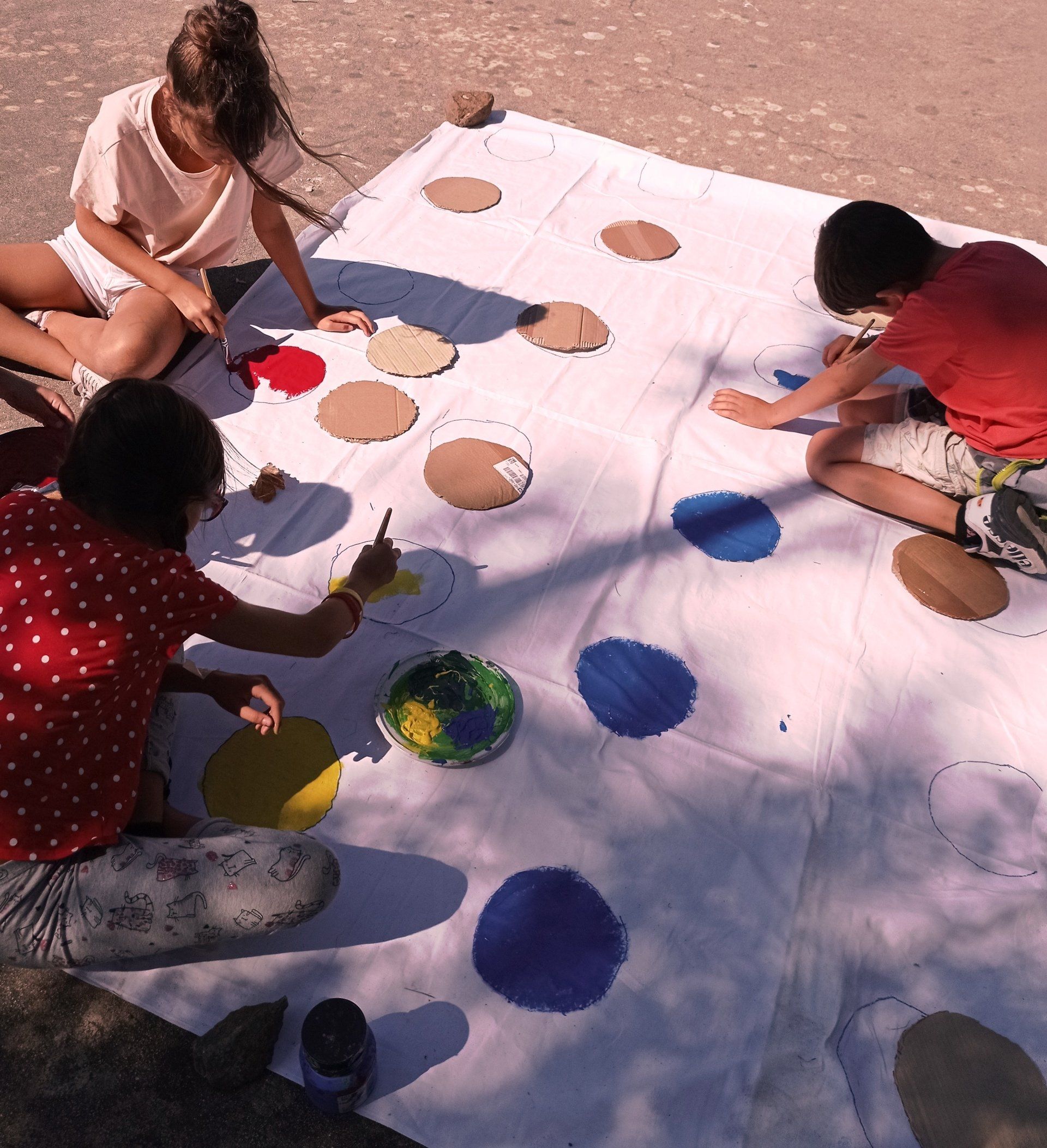 Attività laboratorio teatrale nel Campus Estivo Giovani Nuraghe Ruiu