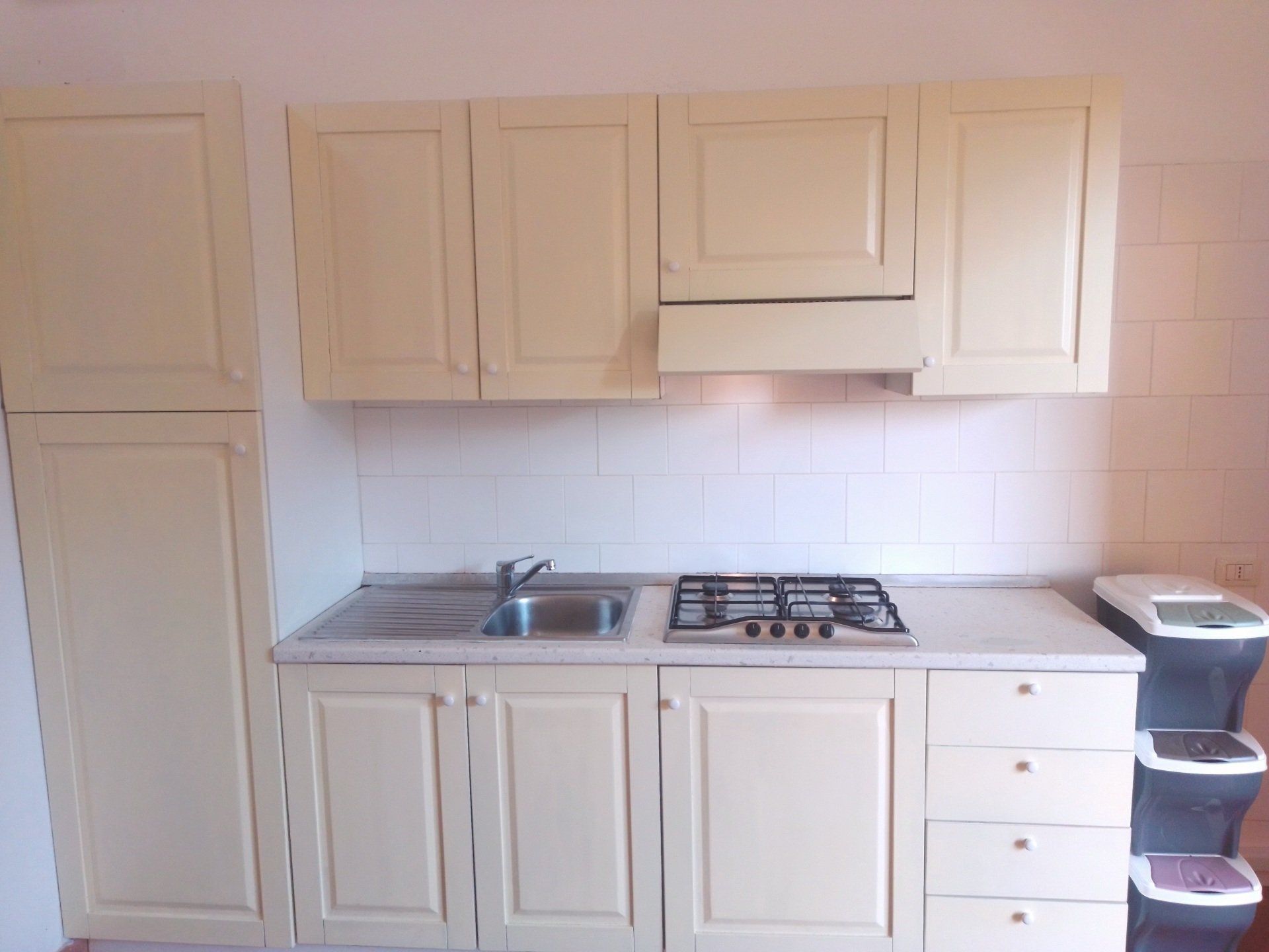 Zona cucina di un Bungalow Nuraghe Ruiu