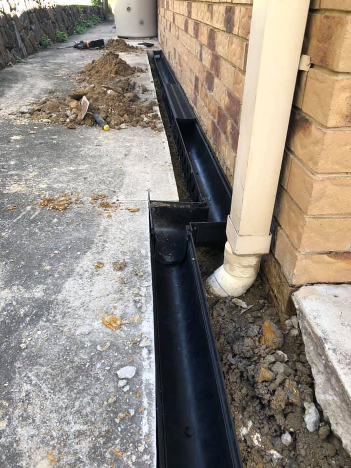 New Drainage System Installed