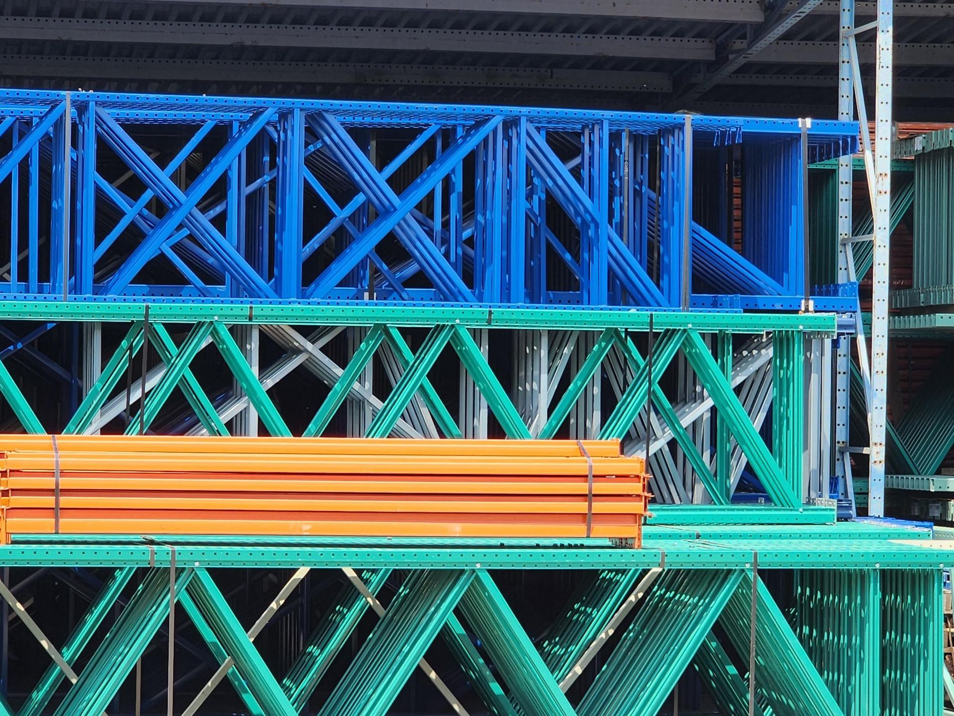 Teardrop Pallet Rack — Reserved Pallet Rack Beams in Grand Prairie, TX Teardrop Pallet Rack — Reserved Pallet Rack Beams in Grand Prairie, TX