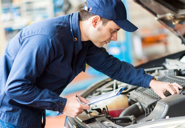 checking an engine