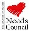 Needs Council logo with red heart and black text on white background