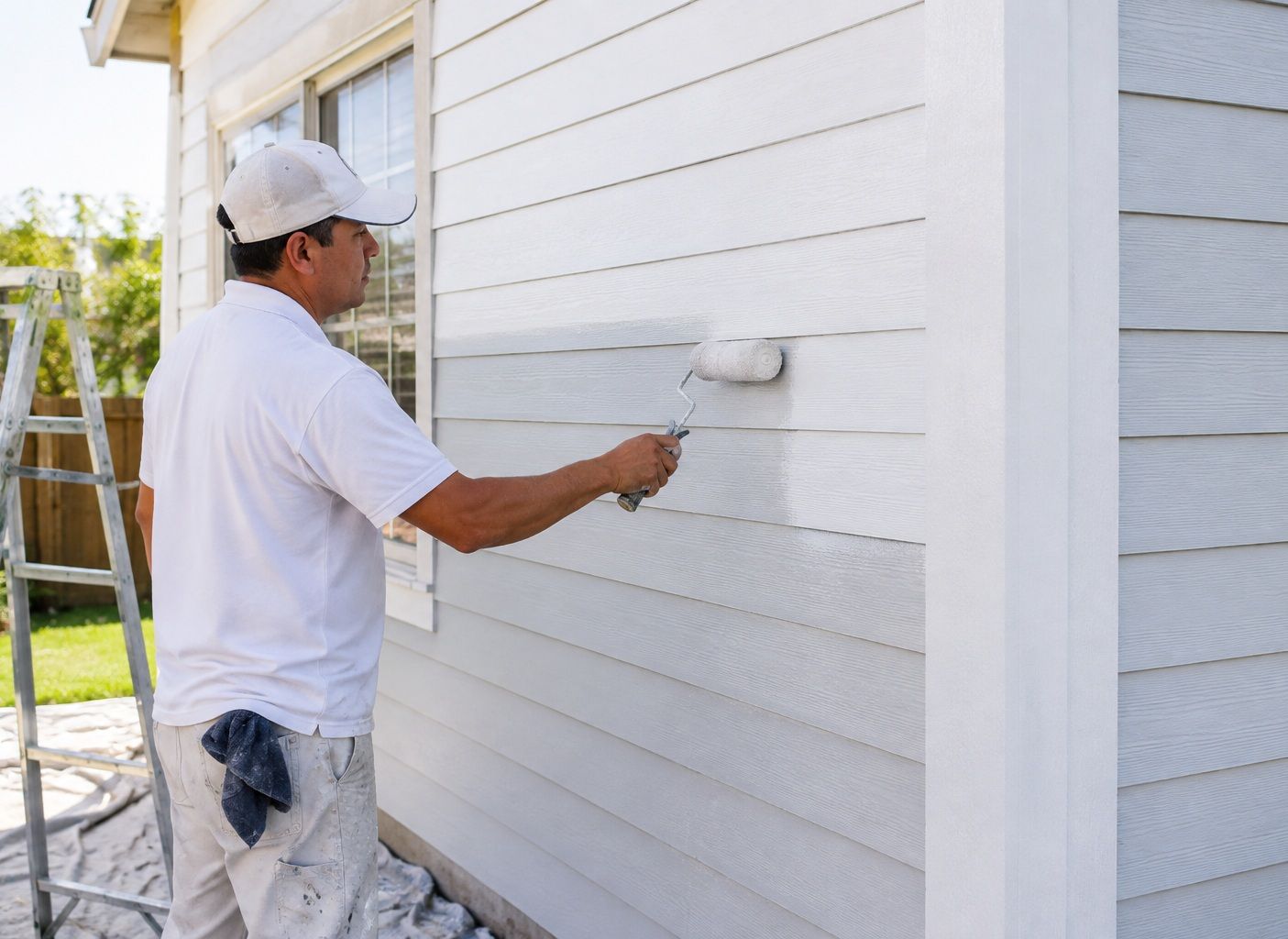 Painting contractor completing residential work in Hanford, CA
