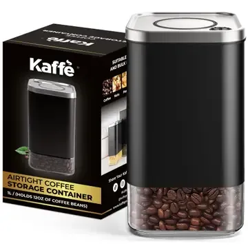 Kaffee Coffee Canister Storage 8oz | Container Stainless Steel