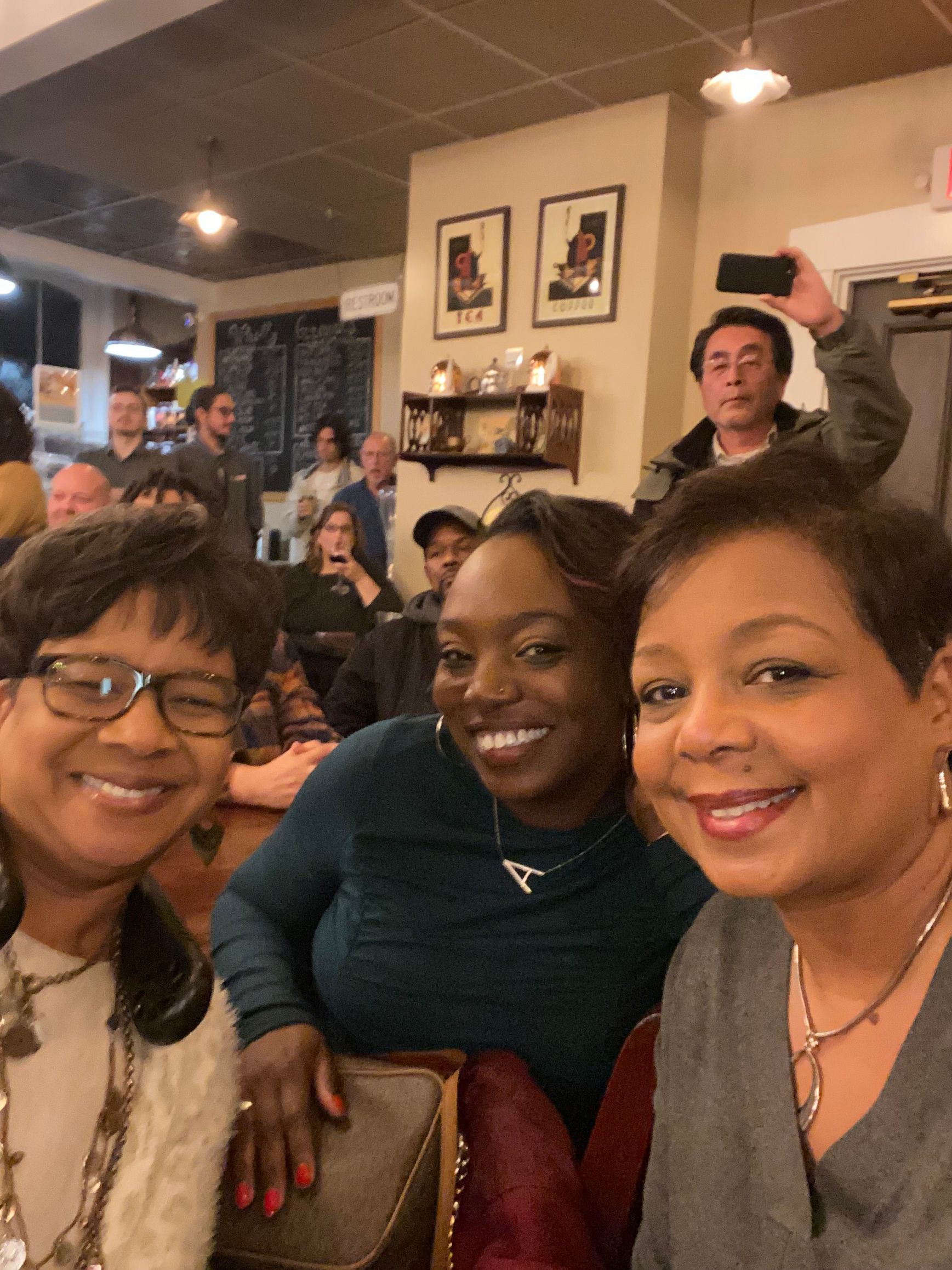 1st Thursday Jazz Jam at Wholly Grounds in Dayton, OH with host, vocalist, Kelli Campbell rhythm section Keigo Hirakawa, Eddie Brookshire and Noah Ramirez