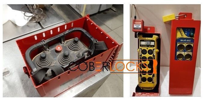 Coberlocks - Radiocomando carroponte sicurezza lucchetto