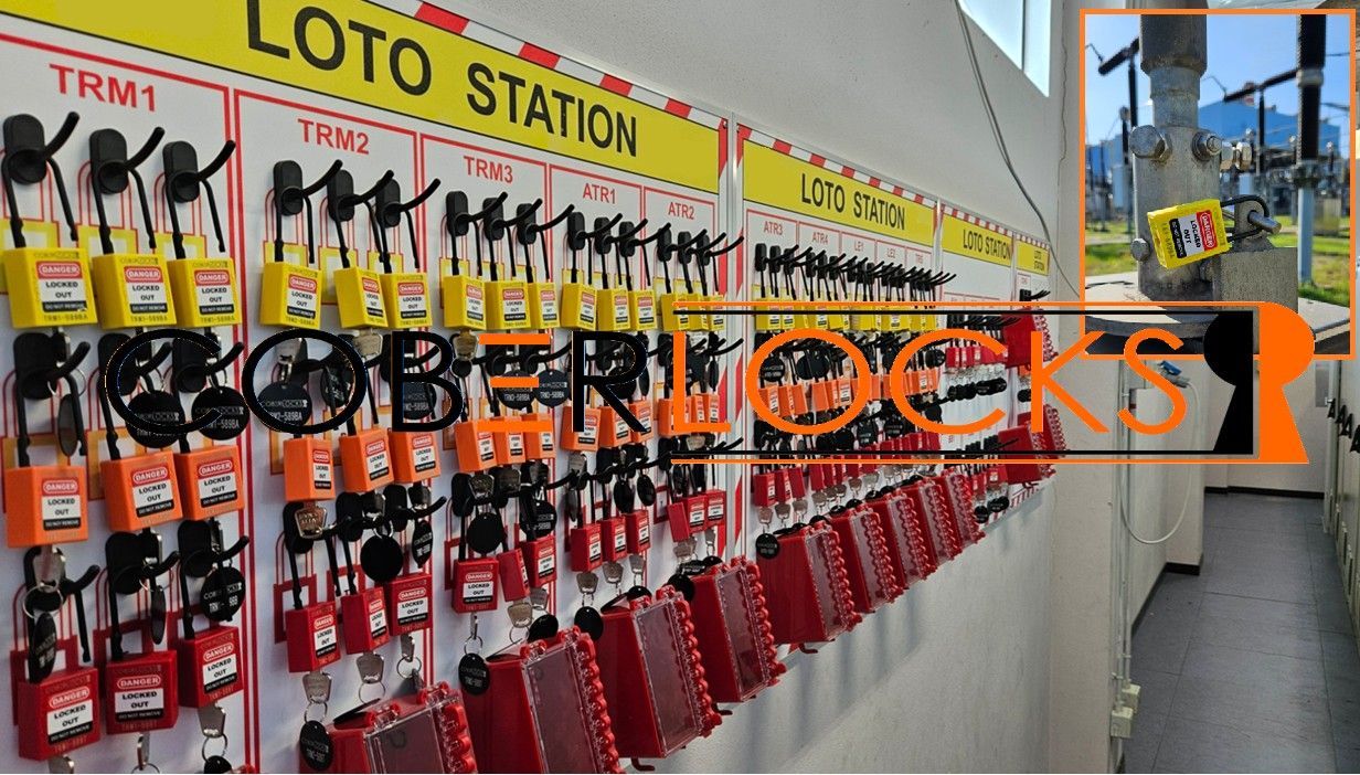 Loto station, loto board visual loto, pannelli lockout, lavagna loto personalizzato sottostazione, sezionatore di terra sbarre