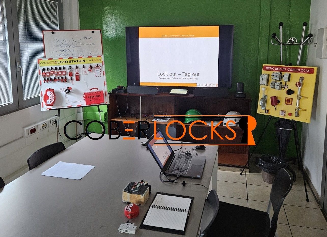 formazione lockout tagout corso procedura metodo presenza personalizzato