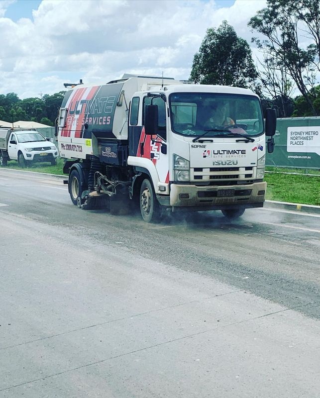 Road sweeping